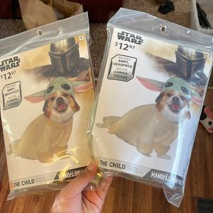 Star Wars Baby Yoda Grogu Dog Costumes